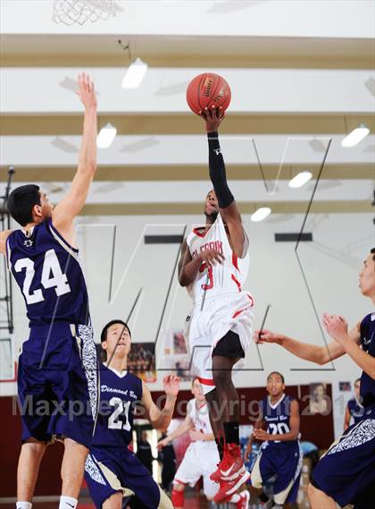 Thumbnail 3 in Diamond Bar vs. Great Oak (MaxPreps Holiday Classic) photogallery.