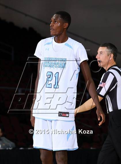 Thumbnail 2 in Redemption Christian Academy vs. Clark (Tarkanian Classic) photogallery.