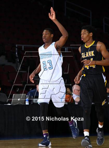Thumbnail 3 in Redemption Christian Academy vs. Clark (Tarkanian Classic) photogallery.
