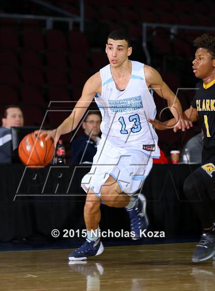 Thumbnail 1 in Redemption Christian Academy vs. Clark (Tarkanian Classic) photogallery.