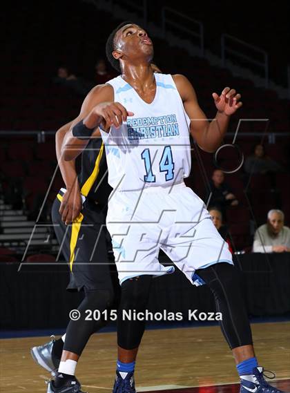 Thumbnail 2 in Redemption Christian Academy vs. Clark (Tarkanian Classic) photogallery.