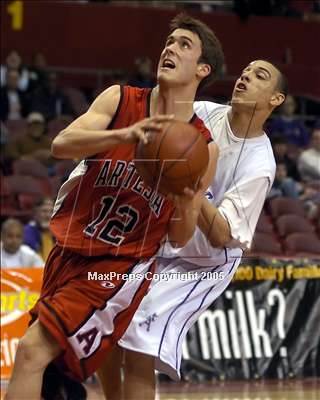 Thumbnail 2 in Artesia vs. St. Augustine (SoCal D3 Final) photogallery.