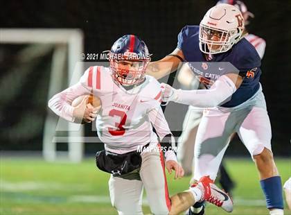 Thumbnail 1 in Juanita @ Eastside Catholic (WIAA 3A Playoff) photogallery.