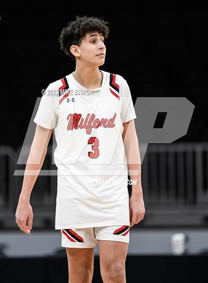 Thumbnail 3 in Winchester vs Milford ( Andrew James Lawson Foundation Invitational at TD Garden) photogallery.