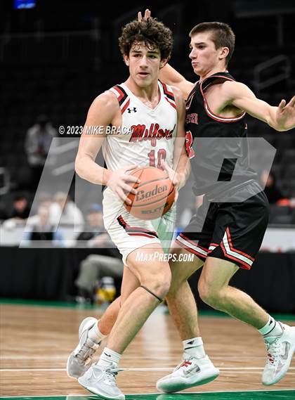 Thumbnail 3 in Winchester vs Milford ( Andrew James Lawson Foundation Invitational at TD Garden) photogallery.