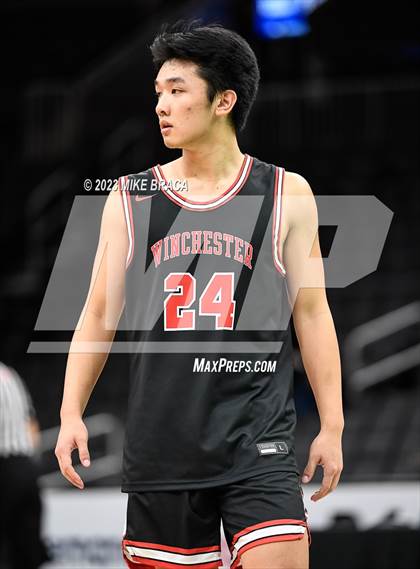 Thumbnail 3 in Winchester vs Milford ( Andrew James Lawson Foundation Invitational at TD Garden) photogallery.