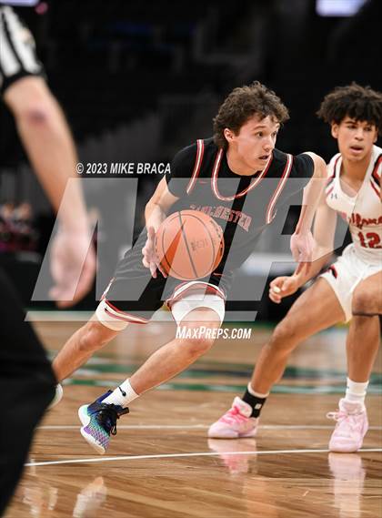 Thumbnail 1 in Winchester vs Milford ( Andrew James Lawson Foundation Invitational at TD Garden) photogallery.