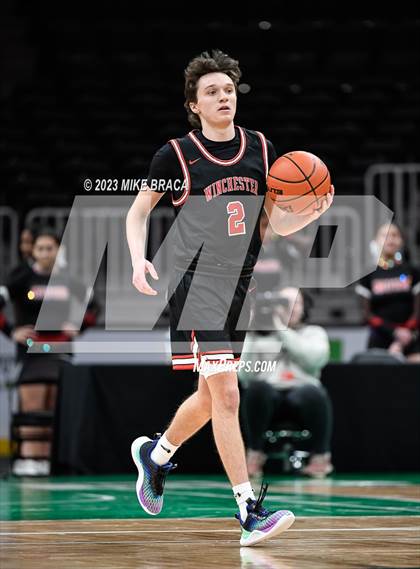 Thumbnail 3 in Winchester vs Milford ( Andrew James Lawson Foundation Invitational at TD Garden) photogallery.