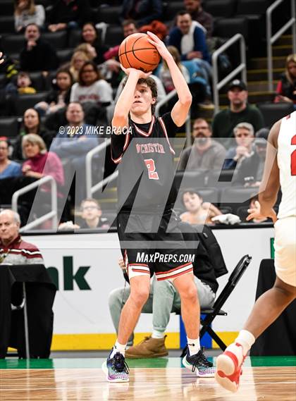 Thumbnail 2 in Winchester vs Milford ( Andrew James Lawson Foundation Invitational at TD Garden) photogallery.