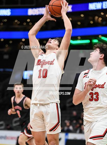 Thumbnail 2 in Winchester vs Milford ( Andrew James Lawson Foundation Invitational at TD Garden) photogallery.