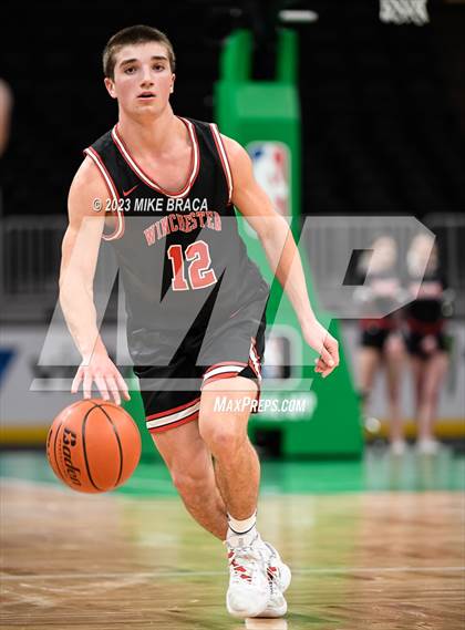 Thumbnail 3 in Winchester vs Milford ( Andrew James Lawson Foundation Invitational at TD Garden) photogallery.