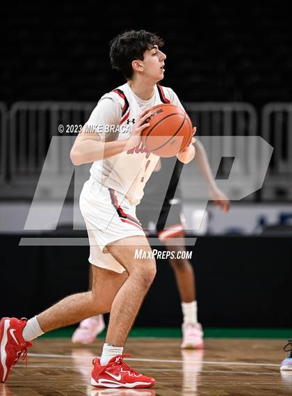 Thumbnail 1 in Winchester vs Milford ( Andrew James Lawson Foundation Invitational at TD Garden) photogallery.