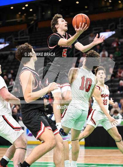 Thumbnail 3 in Winchester vs Milford ( Andrew James Lawson Foundation Invitational at TD Garden) photogallery.