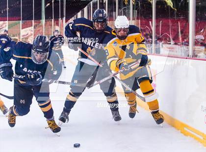 Thumbnail 1 in Xaverian Brothers vs Malden Catholic (Frozen Fenway) photogallery.