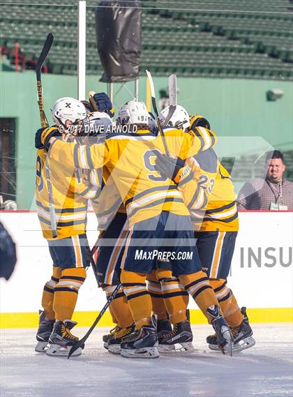 Thumbnail 2 in Xaverian Brothers vs Malden Catholic (Frozen Fenway) photogallery.