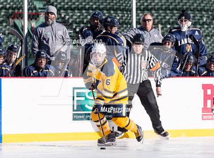 Thumbnail 3 in Xaverian Brothers vs Malden Catholic (Frozen Fenway) photogallery.