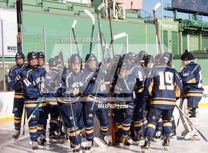 Thumbnail 2 in Xaverian Brothers vs Malden Catholic (Frozen Fenway) photogallery.