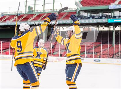 Thumbnail 1 in Xaverian Brothers vs Malden Catholic (Frozen Fenway) photogallery.