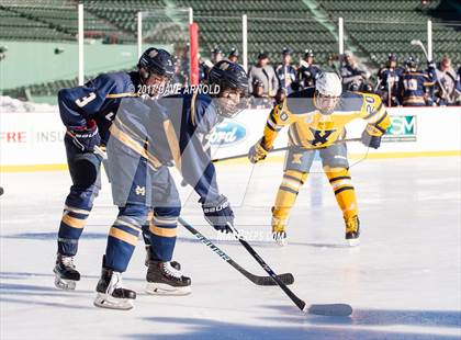 Thumbnail 1 in Xaverian Brothers vs Malden Catholic (Frozen Fenway) photogallery.