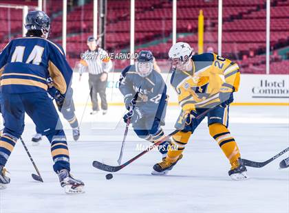 Thumbnail 1 in Xaverian Brothers vs Malden Catholic (Frozen Fenway) photogallery.