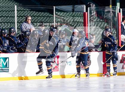 Thumbnail 2 in Xaverian Brothers vs Malden Catholic (Frozen Fenway) photogallery.