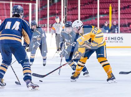 Thumbnail 3 in Xaverian Brothers vs Malden Catholic (Frozen Fenway) photogallery.