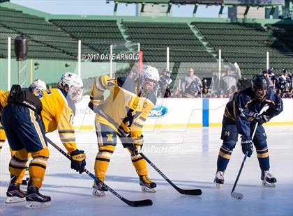 Thumbnail 2 in Xaverian Brothers vs Malden Catholic (Frozen Fenway) photogallery.
