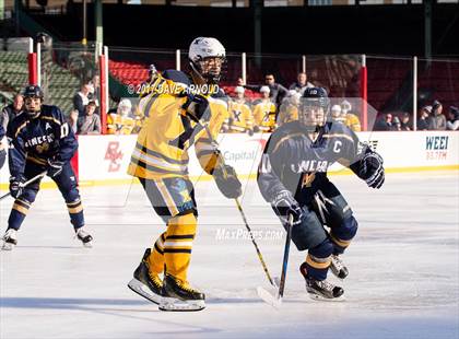 Thumbnail 1 in Xaverian Brothers vs Malden Catholic (Frozen Fenway) photogallery.