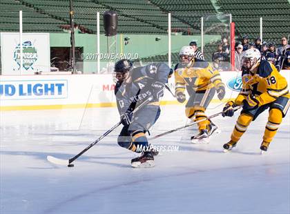 Thumbnail 1 in Xaverian Brothers vs Malden Catholic (Frozen Fenway) photogallery.