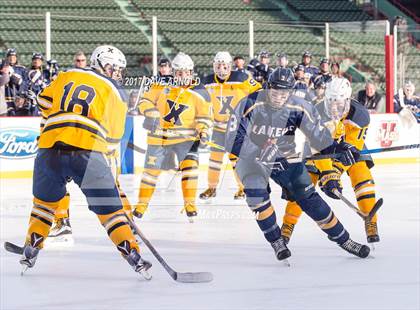 Thumbnail 1 in Xaverian Brothers vs Malden Catholic (Frozen Fenway) photogallery.