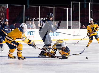 Thumbnail 1 in Xaverian Brothers vs Malden Catholic (Frozen Fenway) photogallery.