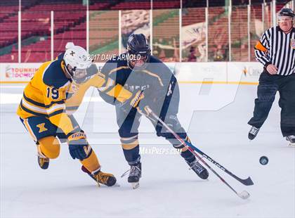 Thumbnail 2 in Xaverian Brothers vs Malden Catholic (Frozen Fenway) photogallery.