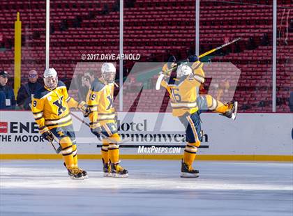 Thumbnail 2 in Xaverian Brothers vs Malden Catholic (Frozen Fenway) photogallery.