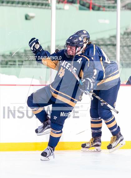 Thumbnail 2 in Xaverian Brothers vs Malden Catholic (Frozen Fenway) photogallery.