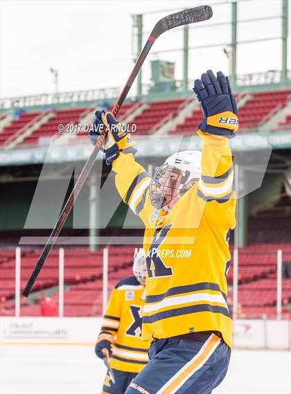 Thumbnail 2 in Xaverian Brothers vs Malden Catholic (Frozen Fenway) photogallery.