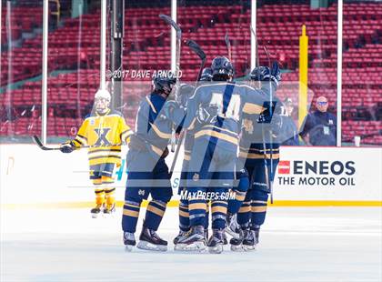 Thumbnail 1 in Xaverian Brothers vs Malden Catholic (Frozen Fenway) photogallery.