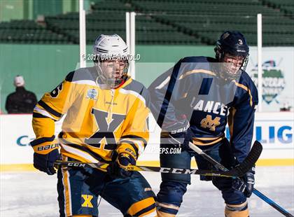 Thumbnail 3 in Xaverian Brothers vs Malden Catholic (Frozen Fenway) photogallery.