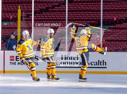Thumbnail 3 in Xaverian Brothers vs Malden Catholic (Frozen Fenway) photogallery.