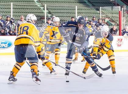 Thumbnail 2 in Xaverian Brothers vs Malden Catholic (Frozen Fenway) photogallery.