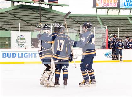 Thumbnail 1 in Xaverian Brothers vs Malden Catholic (Frozen Fenway) photogallery.