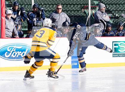 Thumbnail 3 in Xaverian Brothers vs Malden Catholic (Frozen Fenway) photogallery.