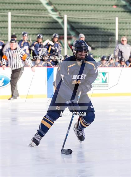 Thumbnail 1 in Xaverian Brothers vs Malden Catholic (Frozen Fenway) photogallery.