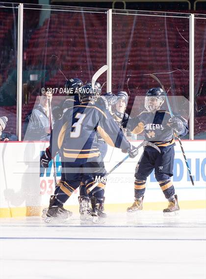 Thumbnail 2 in Xaverian Brothers vs Malden Catholic (Frozen Fenway) photogallery.