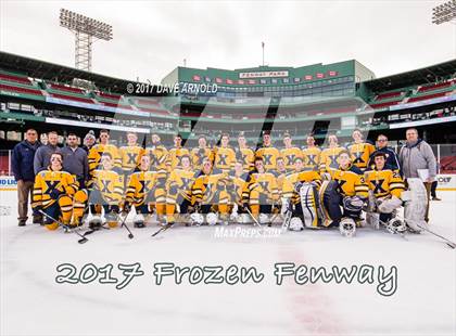 Thumbnail 2 in Xaverian Brothers vs Malden Catholic (Frozen Fenway) photogallery.