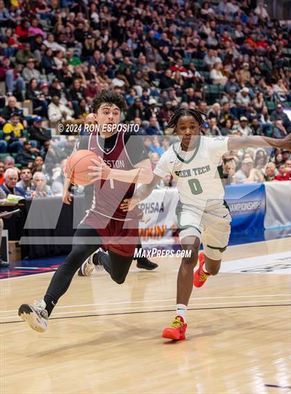 Thumbnail 2 in Kingston vs Green Tech (NYSPHSAA Class AAA Semifinal) photogallery.