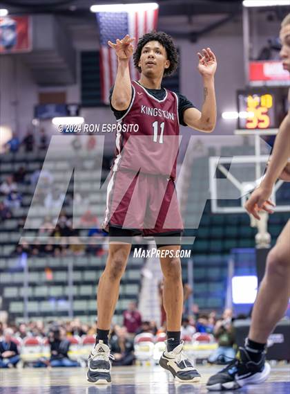 Thumbnail 2 in Kingston vs Green Tech (NYSPHSAA Class AAA Semifinal) photogallery.