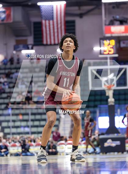 Thumbnail 2 in Kingston vs Green Tech (NYSPHSAA Class AAA Semifinal) photogallery.