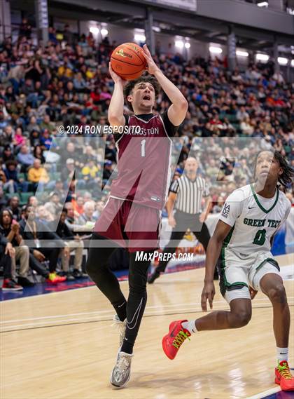 Thumbnail 3 in Kingston vs Green Tech (NYSPHSAA Class AAA Semifinal) photogallery.