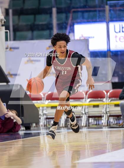 Thumbnail 2 in Kingston vs Green Tech (NYSPHSAA Class AAA Semifinal) photogallery.