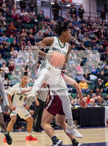 Thumbnail 3 in Kingston vs Green Tech (NYSPHSAA Class AAA Semifinal) photogallery.